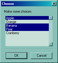 Multiple choice (Microsoft Windows 2000)