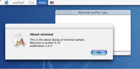 Minimal sample (Mac OS X)